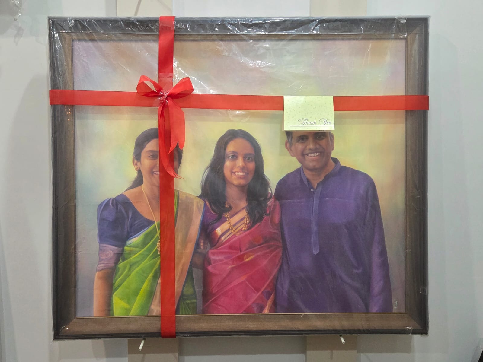 Portrait ready to deliver